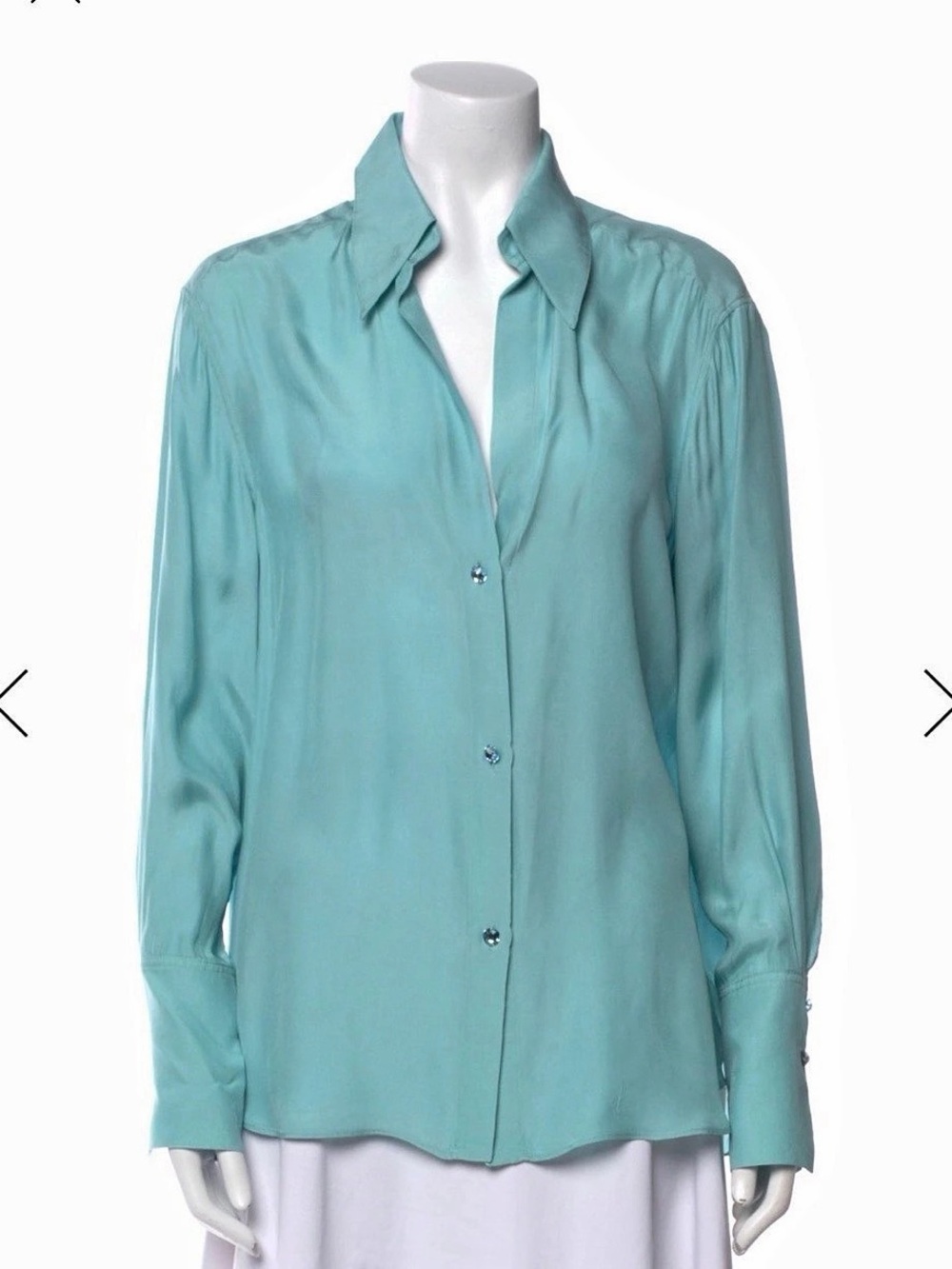 Gauge81 Long Sleeve Button Down Shirt Silk